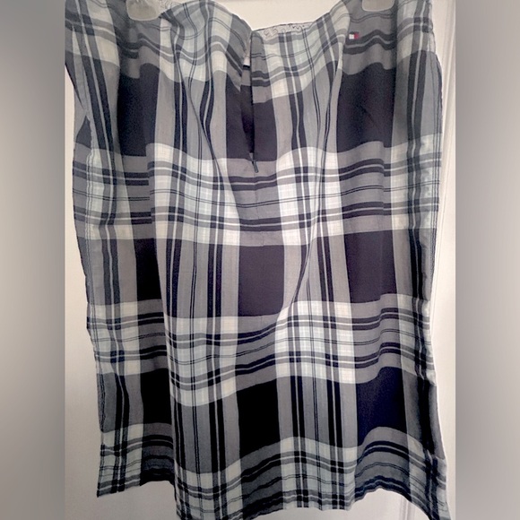 Tommy Hilfiger cotton plaid skirt - Picture 4 of 6